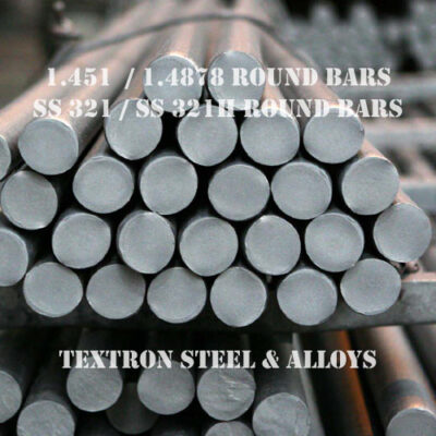 SS 321 321H Round Bars