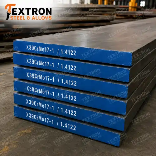 X39CrMo17-1 Flat Bars, EN 1.4122 Flat Bars / Round Bars