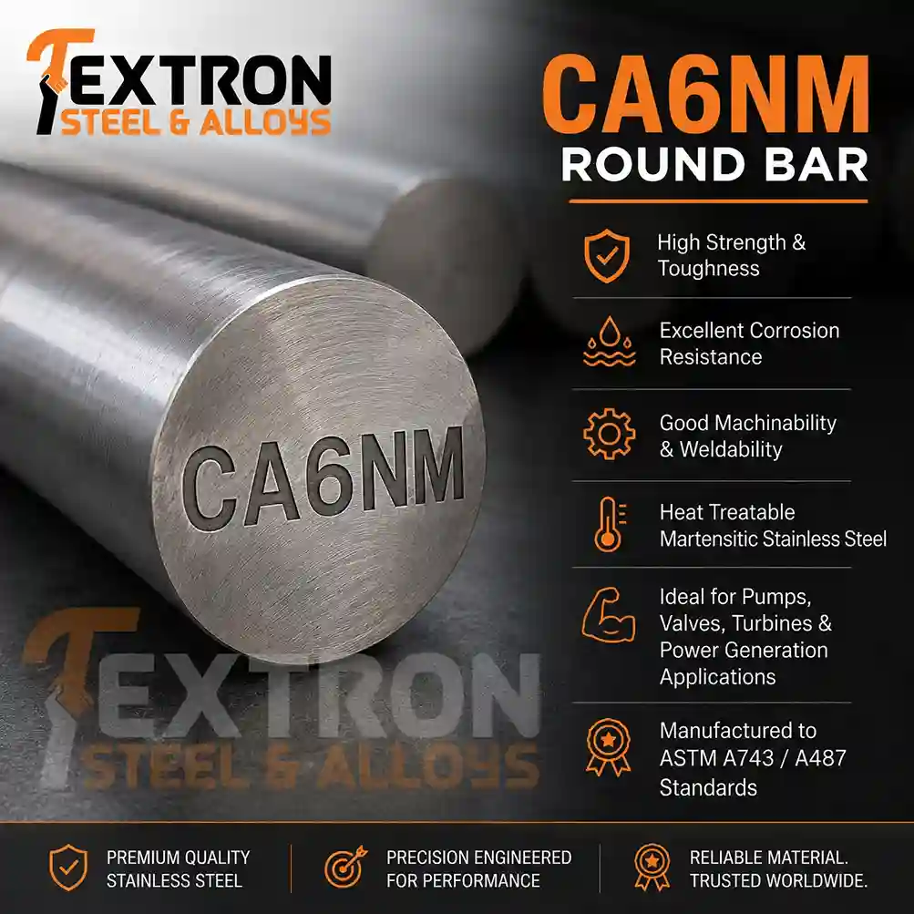 CA6NM Round Bars