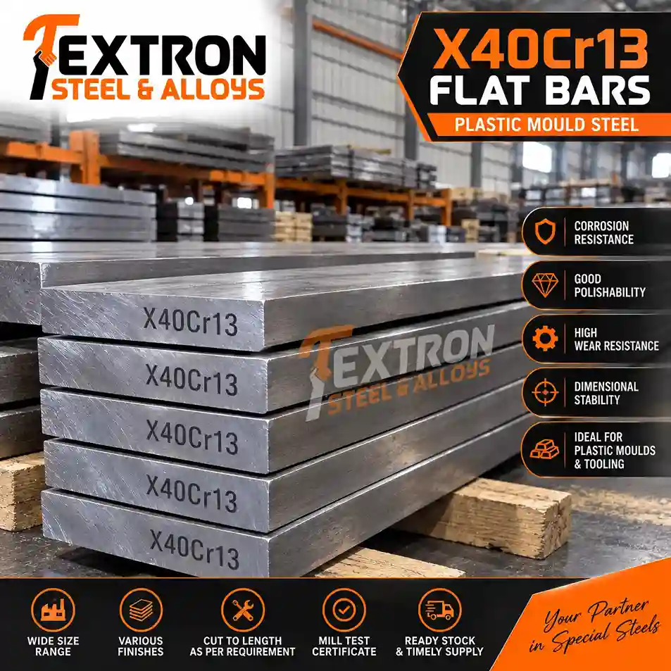 X40Cr13 Flat Bars, X39Cr13 Flat Bars, X40Cr14 Flat Bars