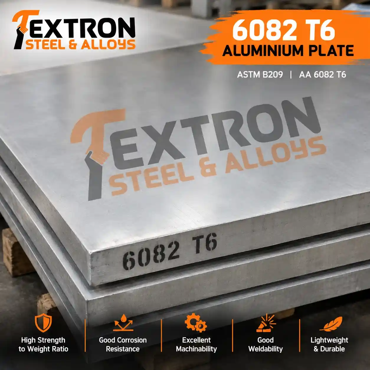 6082 T6 Aluminium Plate & Sheet