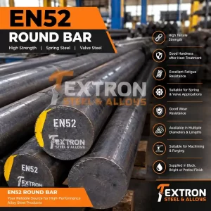 EN52 Round Bars, BS 401S45, IS X45Cr9Si3, EN X45CrSi9-3, EN 1.4718
