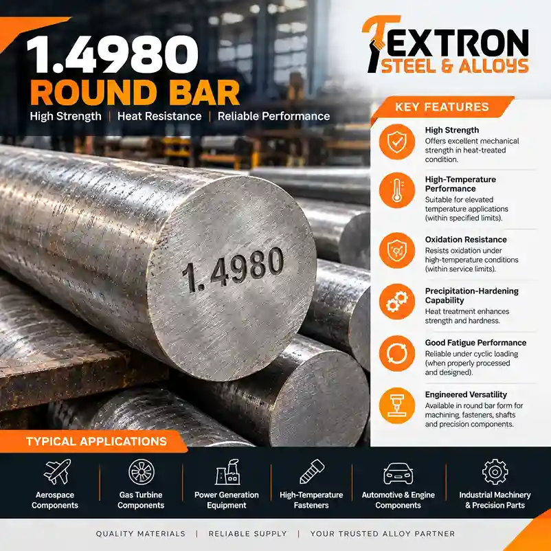 1.4980 Round Bars
